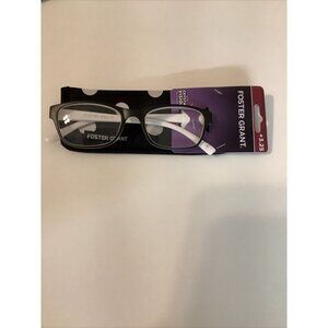 Reading glasses FOSTER GRANT LUCILLE #671 With Polka Dot Glasses Holder New